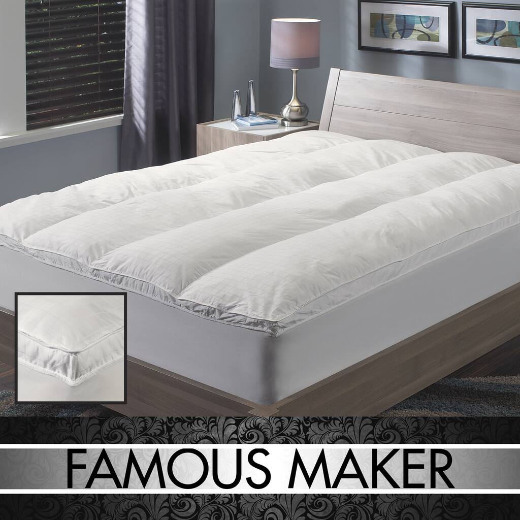 Famous Maker 300 Thread Count Extra Support Fiberbed