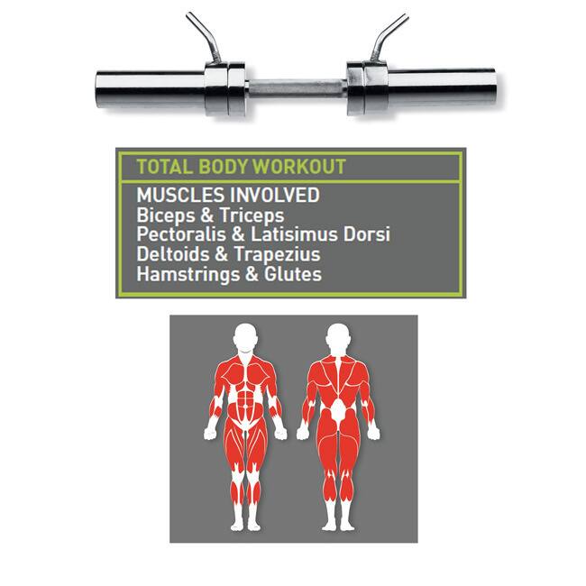 Marcy Olympic Dumbbell Handle