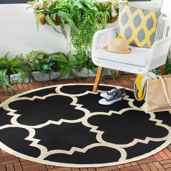 Safavieh Courtyard Mne Indoor Outdoor Rug On