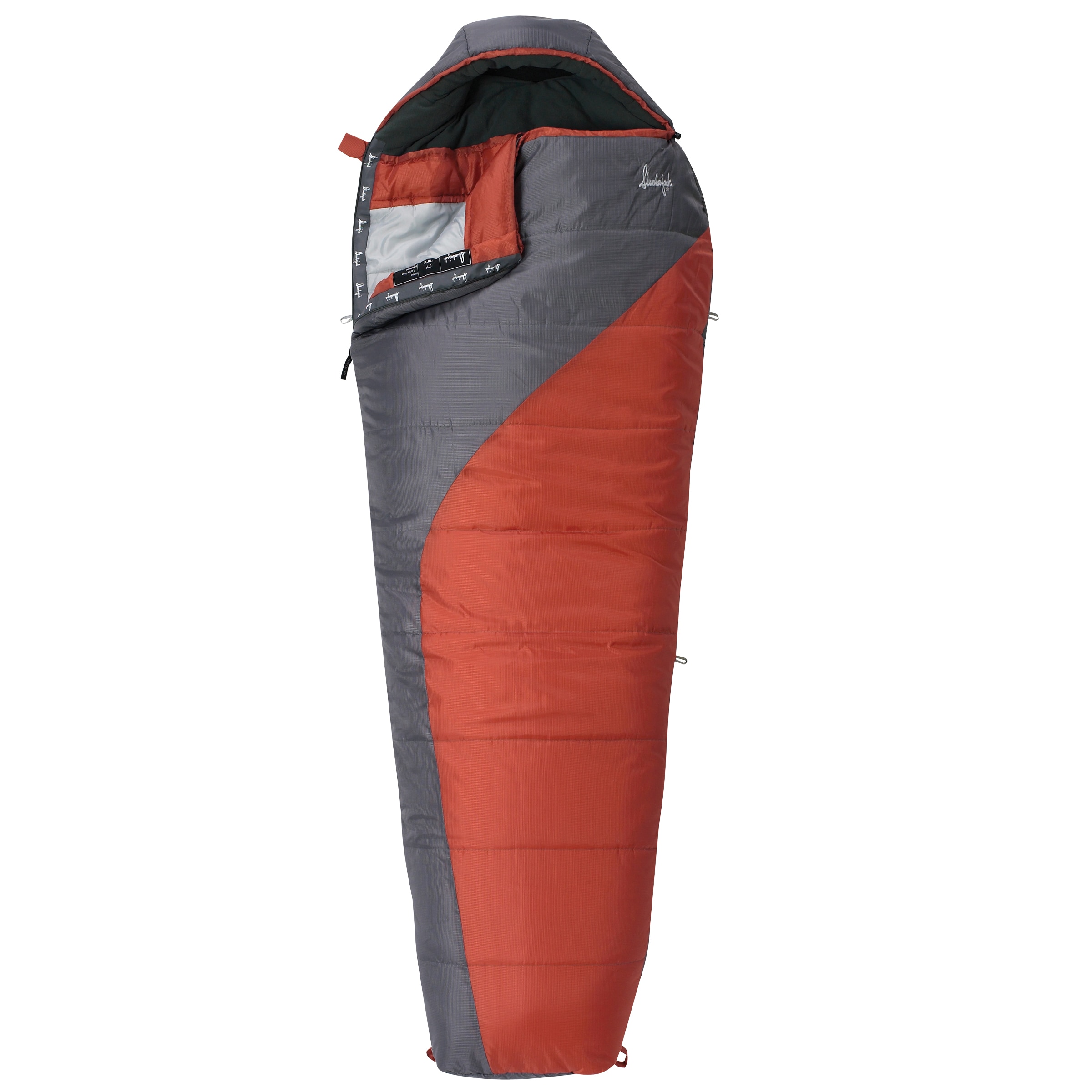 Slumberjack Lone Pine 0 Deg Long Lh Sleeping Bag (86 inches long x 33 inches wideFleece lined hood provides added warmth and comfortTwo layer, off set construction and differential cut prevents cold spotsFlip over hood allows user to flip the hood inside 