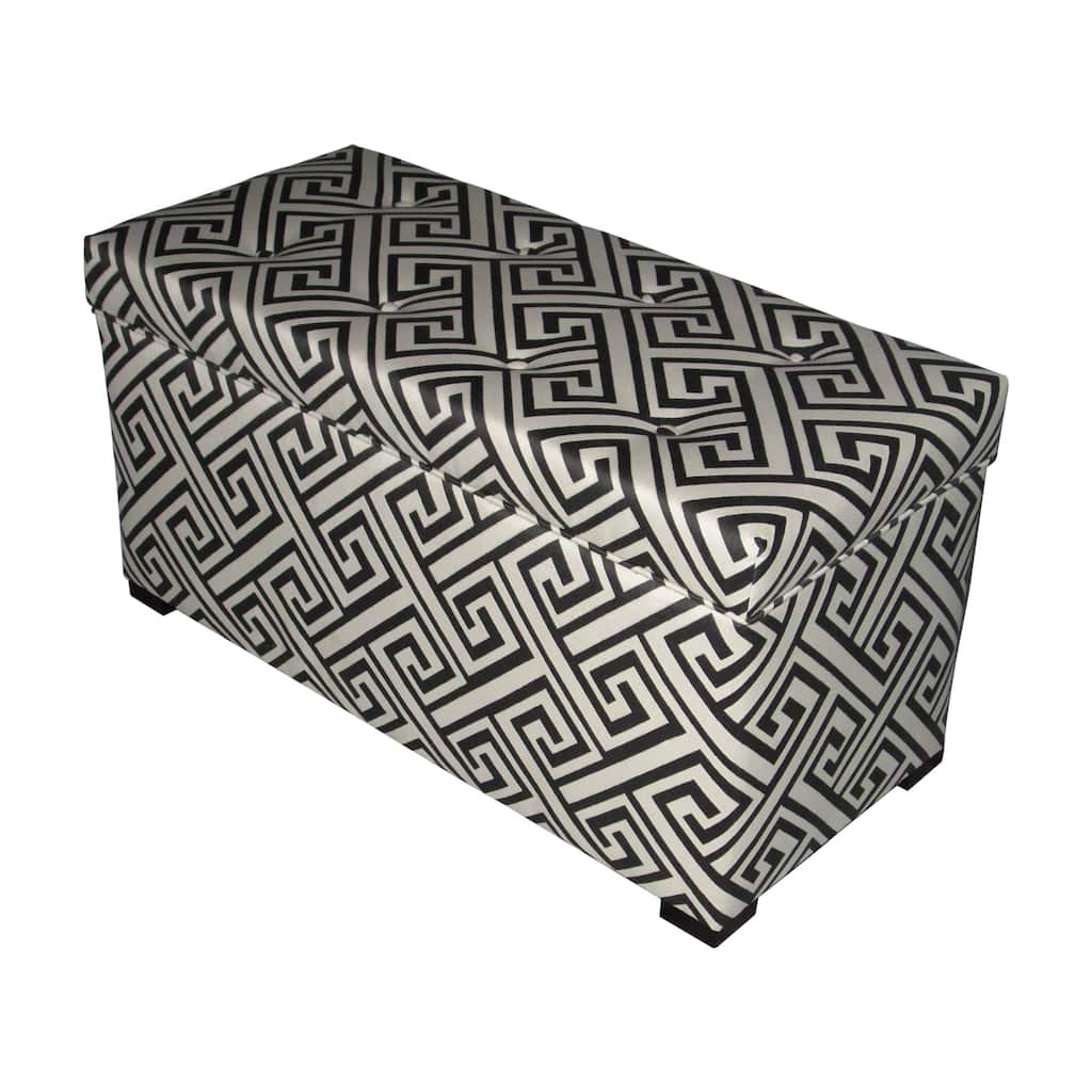 Sole Designs Domino Button Tufted Trunk