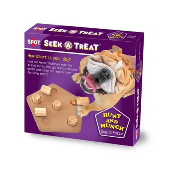 SeekATreat Hunt and Munch Interactive Puzzle Dog Toy Free Shipping