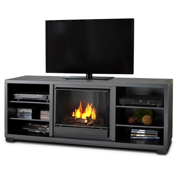 Marco Real Flame Black Gel Fuel Fireplace