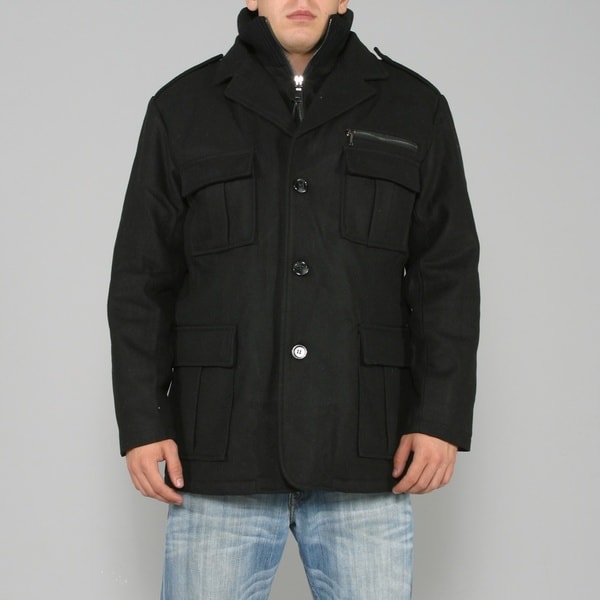 Ron Chereskin Men's Wool Peacoat