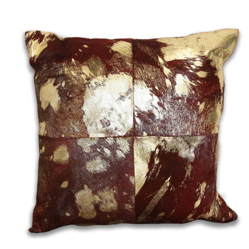 Marlo Lorenz Metallic 16-inch Decorative Pillow