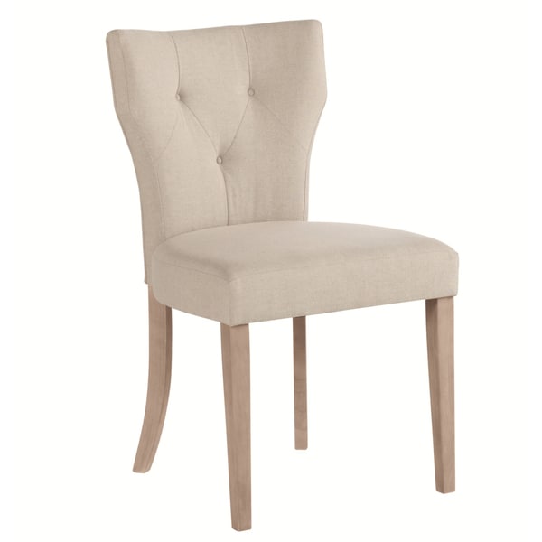 Sunpan Barclay Linen Natural Dining Chairs (Set of 2)