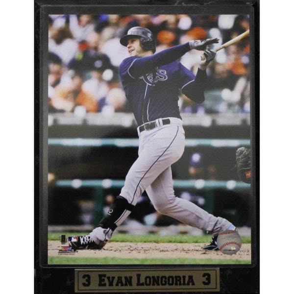 Tampa Bay Rays Evan Longoria Photo Plaque (9 x 12)