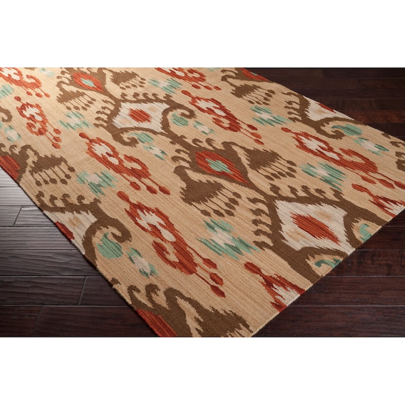 Hand-woven Lonerock Wool Area Rug