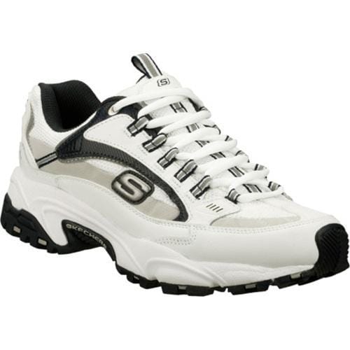Men's Skechers Stamina Nuovo White/Navy/Grey