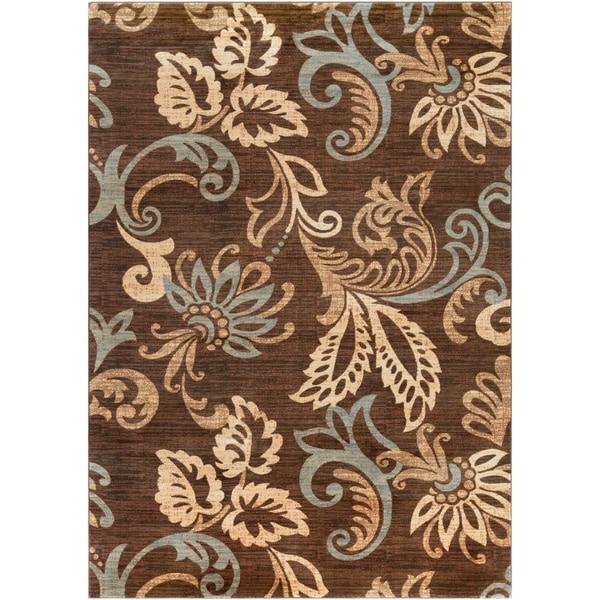 Cheshire Contemporary Damask Area Rug