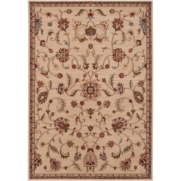 Cerritos Transitional Floral Area Rug