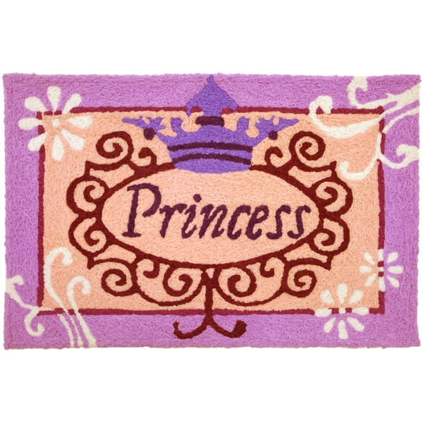 Jellybean 'Princess' Indoor/ Outdoor Accent Rug (1'9 x 2'9) Jellybean Rugs