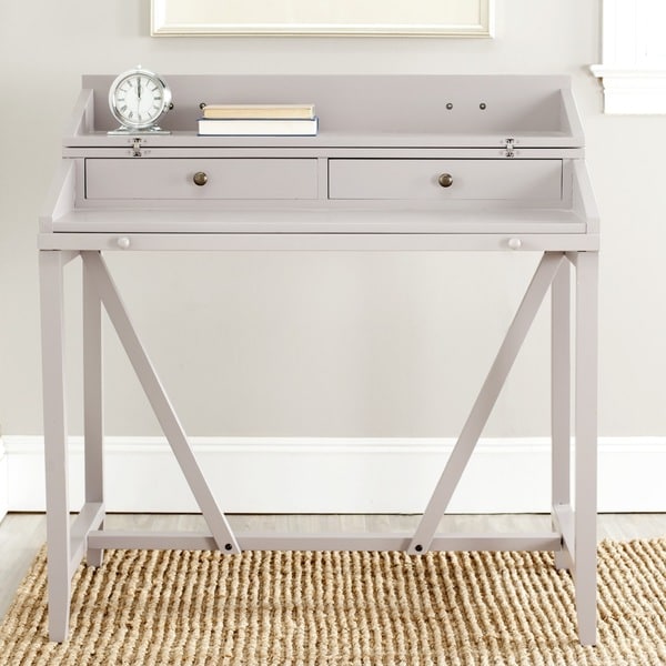 Safavieh Wyatt Grey Writing Desk   14846597   Shopping