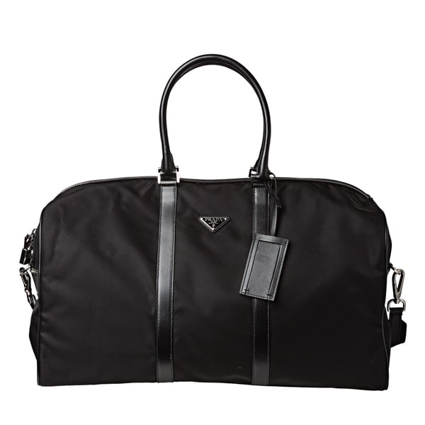 Prada Black Nylon Travel Duffle Bag Free Shipping Today Prada Black Nylon Travel Duffle Bag