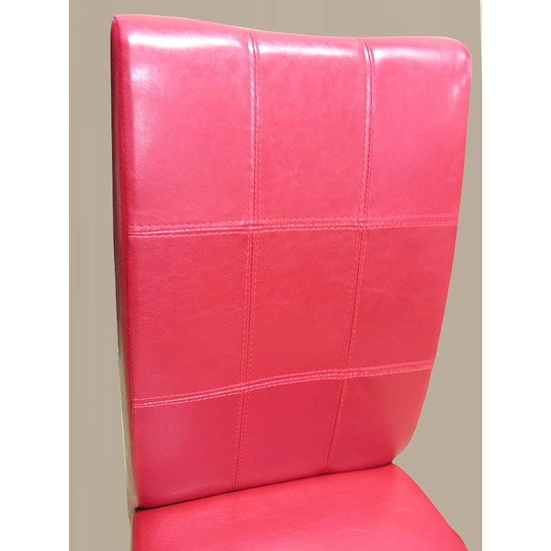 Warehouse of Tiffany Evellen Red Dining Chairs (Set of 2)