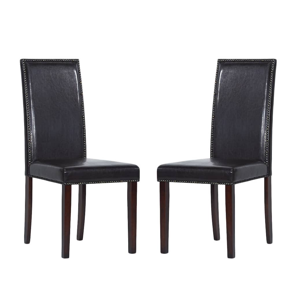 Warehouse of Tiffany Blazing Brown Dining Chairs (Set of 2)