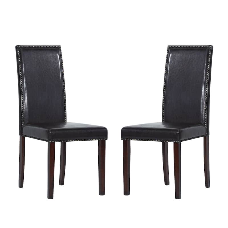 Warehouse of Tiffany Blazing Brown Dining Chairs (Set of 2)