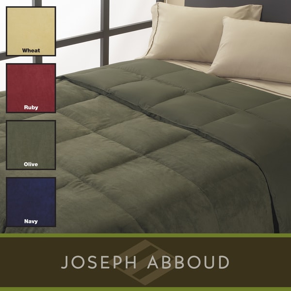 Joseph Abboud Grand Down Alternative Microsuede Comforter