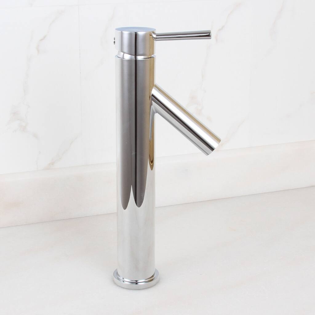 Elite Tall Chrome Bathroom Faucet