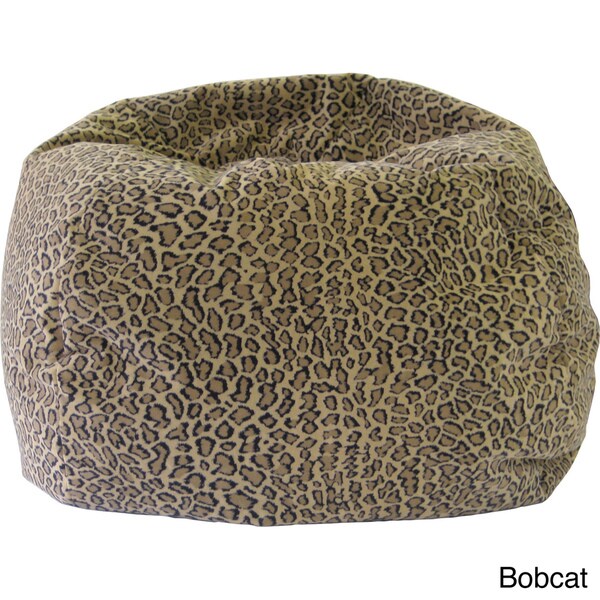 animal print beanbag