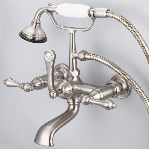 Shop Water Creation Vintage Classic Brushed Nickel 7-inch ...