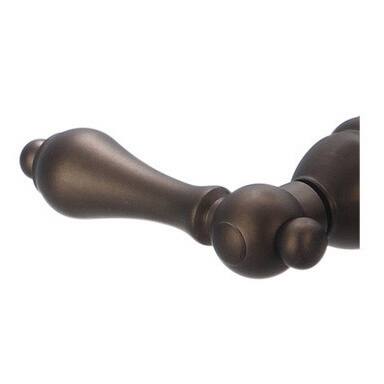 Water Creation Vintage Oil-rubbed Bronze 7-inch Deck Mount Tub Faucet and Hand Shower Set