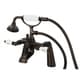 preview thumbnail 6 of 6, Water Creation Vintage Oil-rubbed Bronze 7-inch Deck Mount Tub Faucet and Hand Shower Set