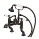 preview thumbnail 4 of 4, Water Creation Vintage Classic Adjustable Center Deck Mount Tub Faucet with Handheld Shower in Oil Rubbed Bronze Finish