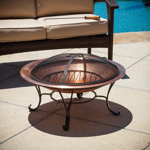 Shop Marconi Copper Fire Pit Free Shipping Today Overstock