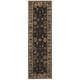 preview thumbnail 6 of 8, Nourison Tahoe TA08 Hand-knotted Area Rug Black - 2'3" x 8' Runner
