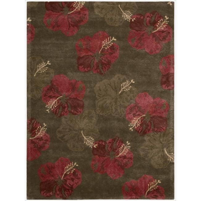 Nourison Lakeside Hand-tufted Hibiscus Area Rug
