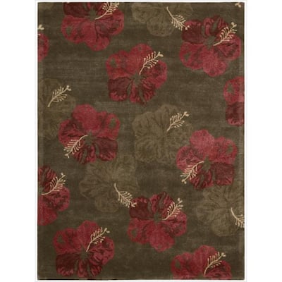 Nourison Lakeside Hand-tufted Hibiscus Area Rug