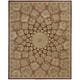 preview thumbnail 23 of 25, Nourison Hand-tufted Area Rug Rose - Wool/Silk - 7'9" x 9'9" - Traditional/Classic