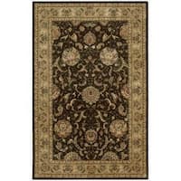 Nourison Hand-tufted Oriental Bordered Wool Area Rug - Bed Bath ...