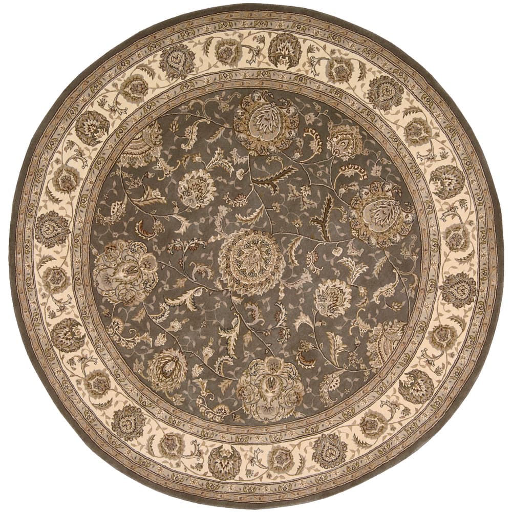 Nourison Hand-tufted Oriental Bordered Wool Area Rug