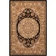 preview thumbnail 4 of 9, Nourison 2000 Hand Tufted Medallion Black Rug