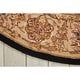 preview thumbnail 10 of 9, Nourison 2000 Hand Tufted Medallion Black Rug