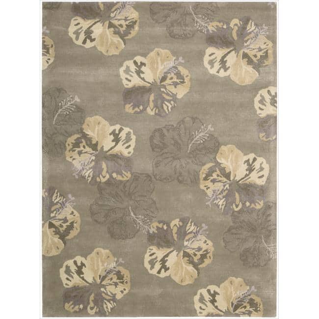 Nourison Lakeside Hand-tufted Hibiscus Area Rug