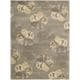 preview thumbnail 8 of 14, Nourison Lakeside Hand-tufted Hibiscus Area Rug Beige - 2'3" x 8' Runner - Hand-Tufted - Latex Free - Floral & Botanical - 0.51 - 0.75 inch - Indoor/Handmade - Modern & Contemporary - 8' Runner - Wool/Viscose/Synthetic - N/A