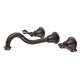 preview thumbnail 1 of 1, Water Creation Elegant Spout Wall Mount Vessel/Lavatory Faucet in Oil Rubbed Bronze Finish Lever Handles