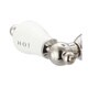 preview thumbnail 1 of 1, Water Creation Vintage Classic Basin Beaks Lavatory Faucet in Polished Nickel PVD Finish Hot and Cold labeled porcelain lever handles