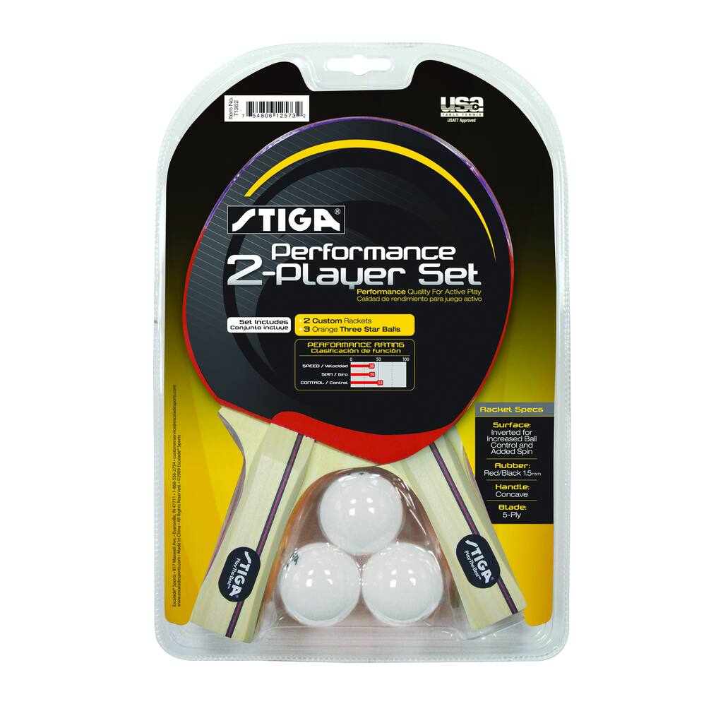 Stiga Performance 2 Player Table Tennis Set