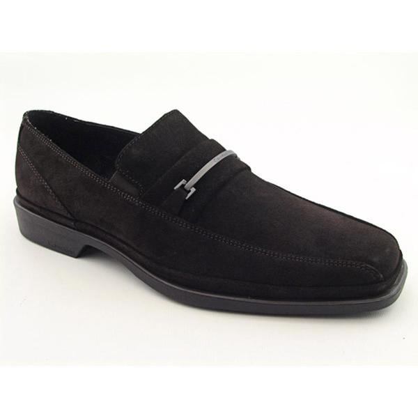 calvin klein suede loafers