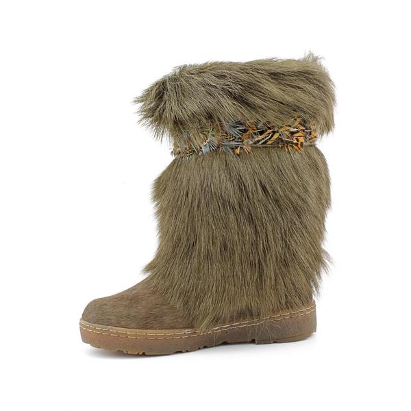 green bearpaw boots