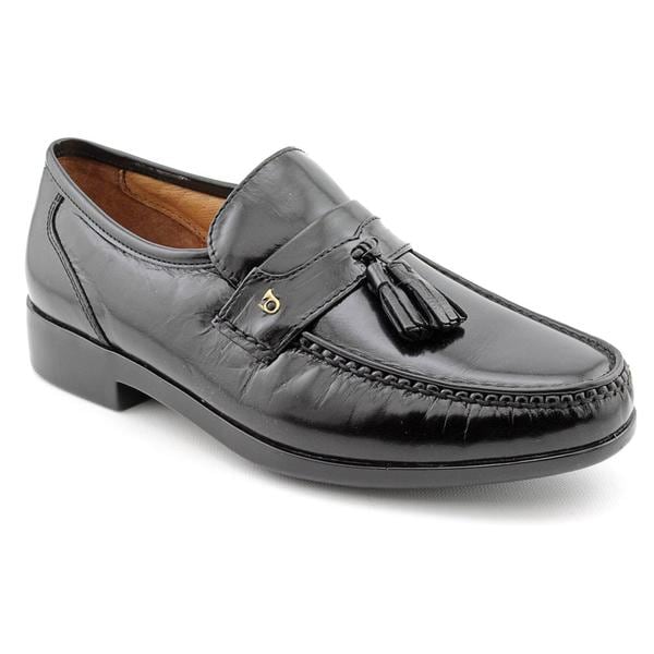 Shop French Shriner Men's 'Lima' Leather Dress Shoes Wide - Free ...