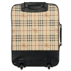 burberry rolling luggage