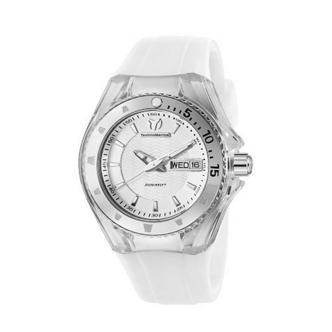 TechnoMarine Womens White Cruise Watch