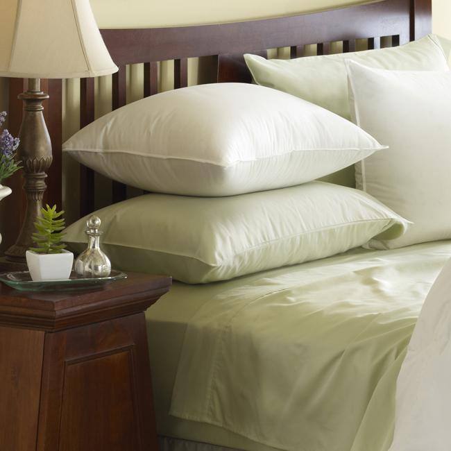 National Sleep Products Down Rich 230 Thread Count Pillows (Set of 2)