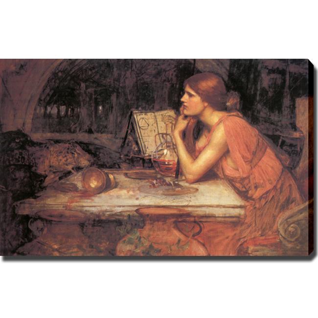 John William Waterhouse 'The Sorceress' Giclee Canvas Art Canvas