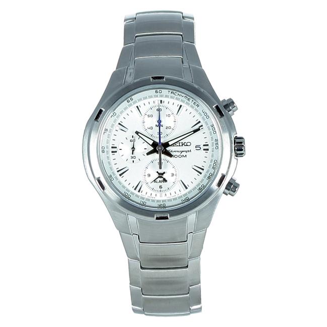 Seiko Men's Chronograph Multifunction Stainless Steel Watch Seiko Men's Seiko Watches